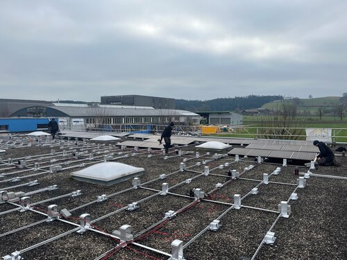 Neue Photovoltaikanlage
