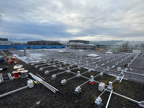 Neue Photovoltaikanlage